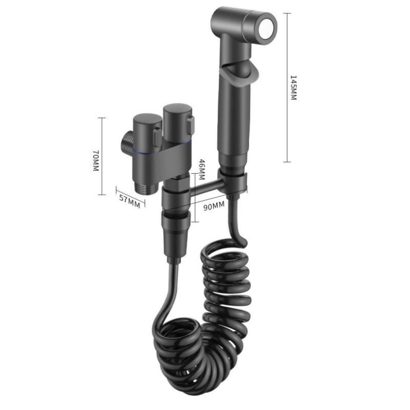 Bidet Sprayer Set Toilet Cleaning Bidet Toilet Sprayer Handheld Bathroom Wash Anal Douche Cold Water Portable Bidet Faucet