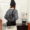 Women's Tassel Backpack Large Capacity Commuter Bag