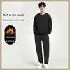 Li-Ning Versatile Round Neck Long Sleeve Comfortable Sweatpants Commuter Hoodie Set Men Sets AWDTB37-12+AKLUA75-5