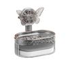 Light Luxury Butterfly Suction Cup Soap Box Shelf Wall-mounted Draining Sponge Soap Box for Home Bathroom Without Drilling