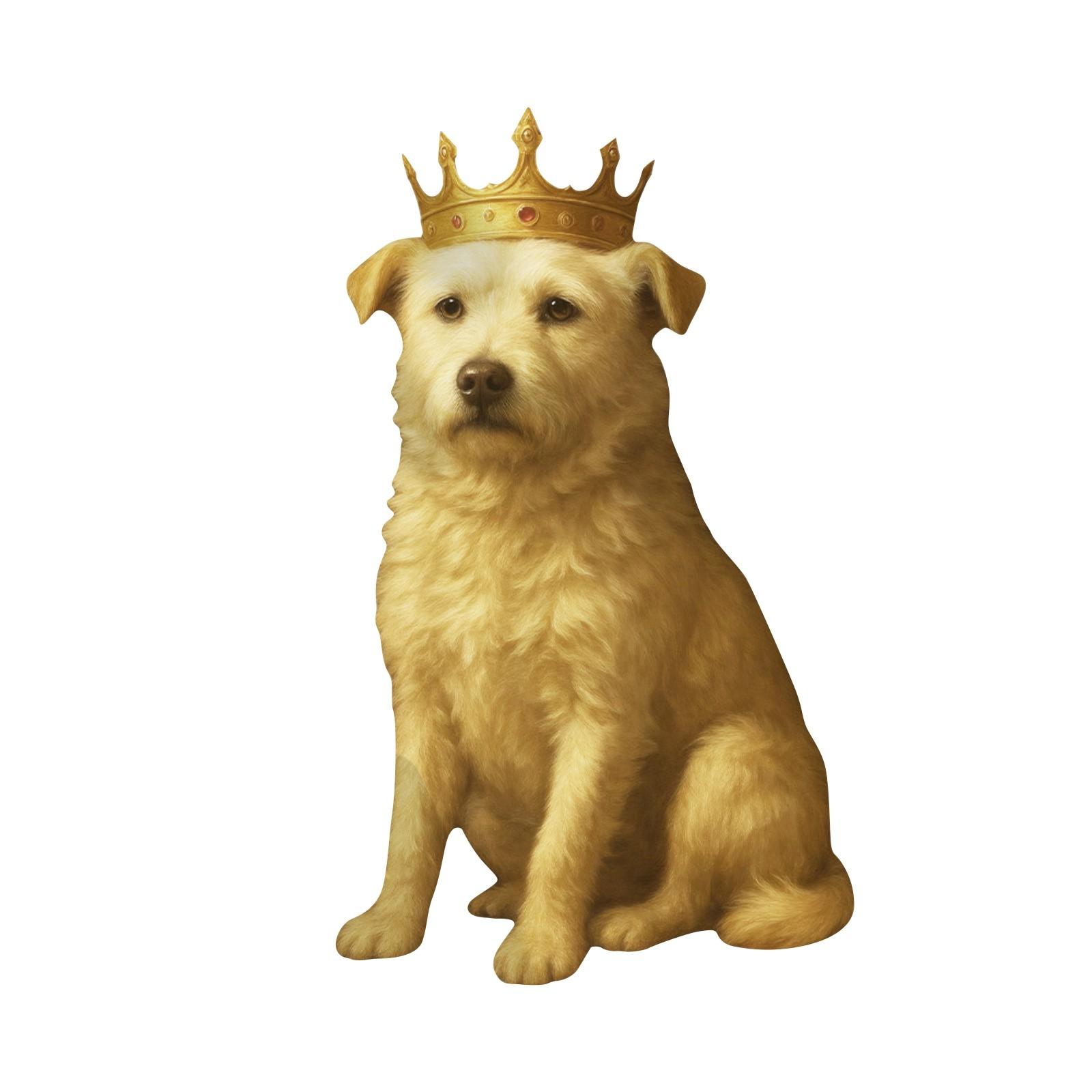 

Креативные наклейки на стену с собаками для украшения фона спальни, самоклеящаяся бумага One Size жёлтый