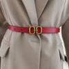 Leather Women Waist Belt Accessories With Alloy Buckle For Dresses And Outerwear
