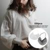 100Pcs Elastic Nylon Beard Protection Net Breathable Beard Cover Facial Beard Bib Bonnet  for Men