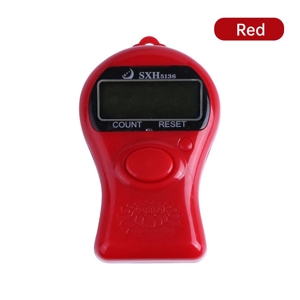 0-99999 Electronic Finger Clicker Tasbih Handheld Click Lap Counter Event Clicker Tally Finger Counters Golf Lap Counter