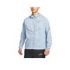 Windrunner Comfortable Fashionable Minimalist Solid Color Jacket Men Jacket Light-Army-Blue IH0824-440