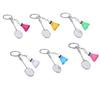 Keychain Pendant Simulated Badminton Racket Charm Mini Key Chain Zinc Alloy Pendant Personalized Bag Accessories