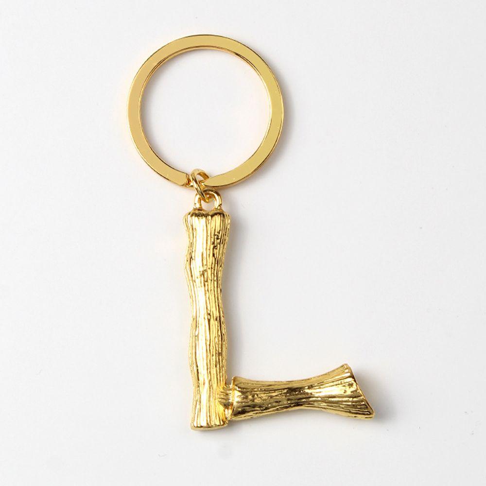 

Gifts Accessories Alphabet Keyring Letters Key Chain 26 Letters Keychain 26 Alphabet Key Ring L