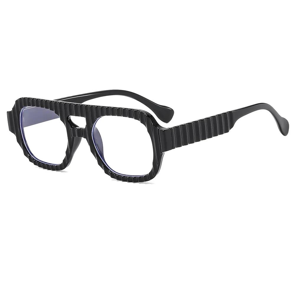 

UV Protected Trendy Retro High End Designer Style Edgy Punk Travel Friendly Square Shaped Female For Both Male Sun Glasses