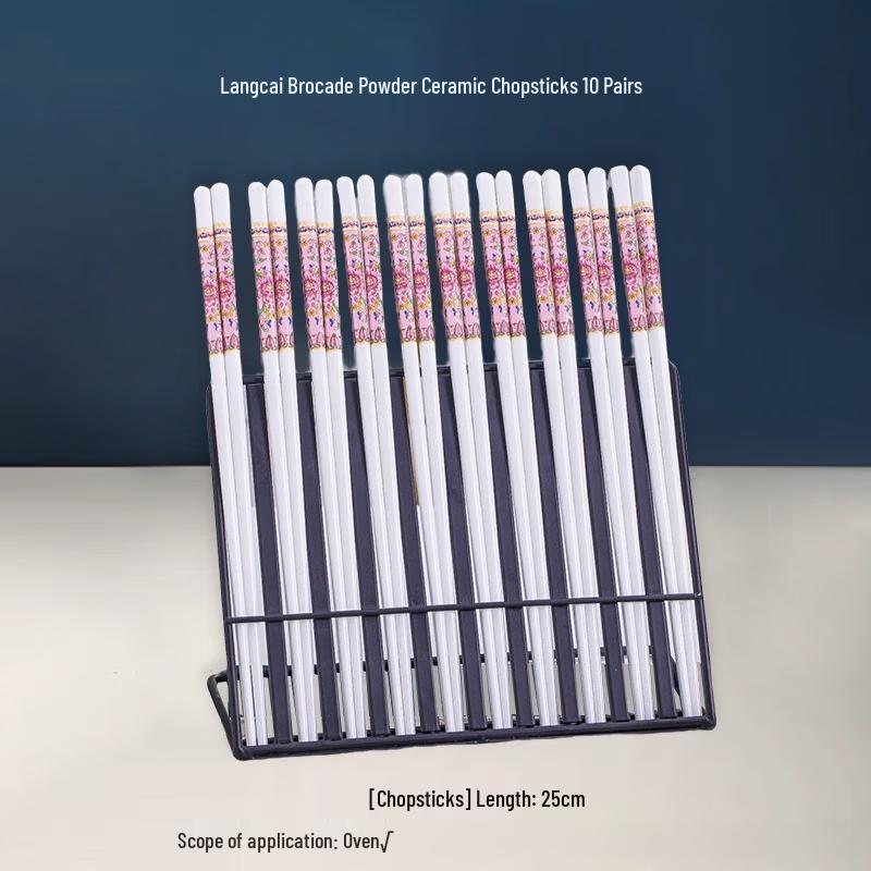 Набор эмалированных фарфоровых палочек для еды из Цзиндэчжэня