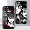 For Apple iPhone 13 12 mini 11 XS Pro Max XR 8 7 6S 6 5S 5 Plus Cover Junji Ito Tomie Soft Silicone Back Phone Case