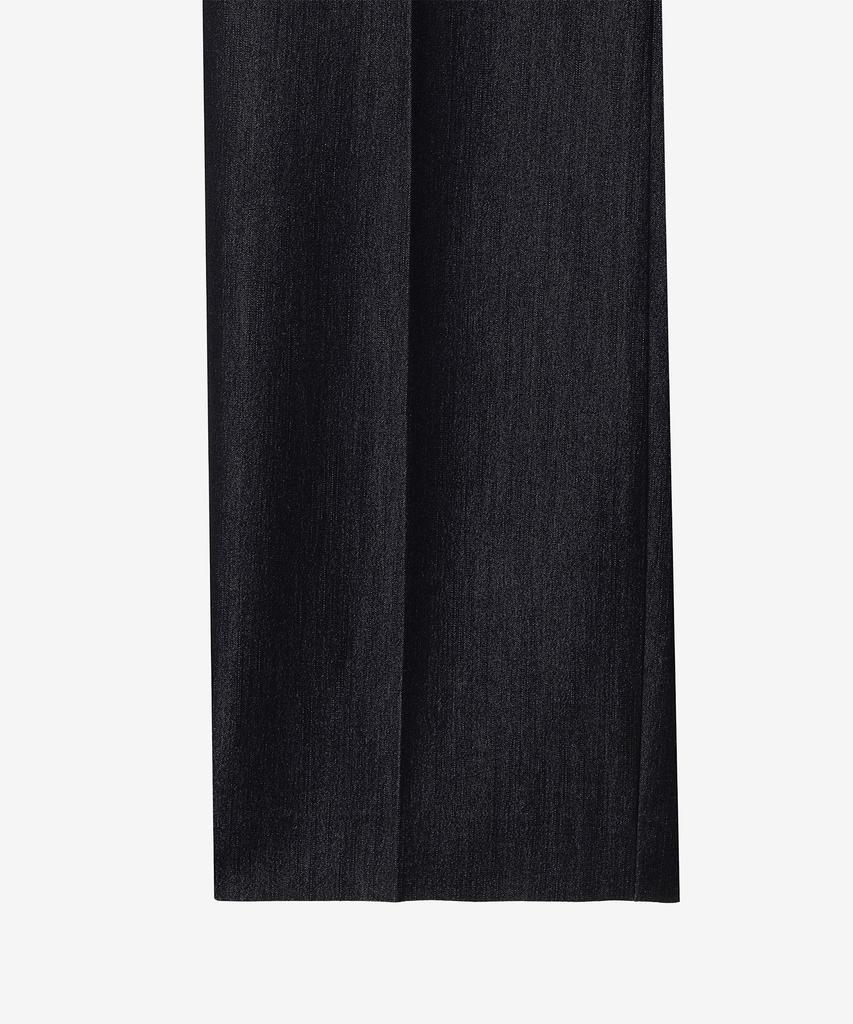 MIND BRIDGE WOMEN [W] Denim-Like Wide Pants