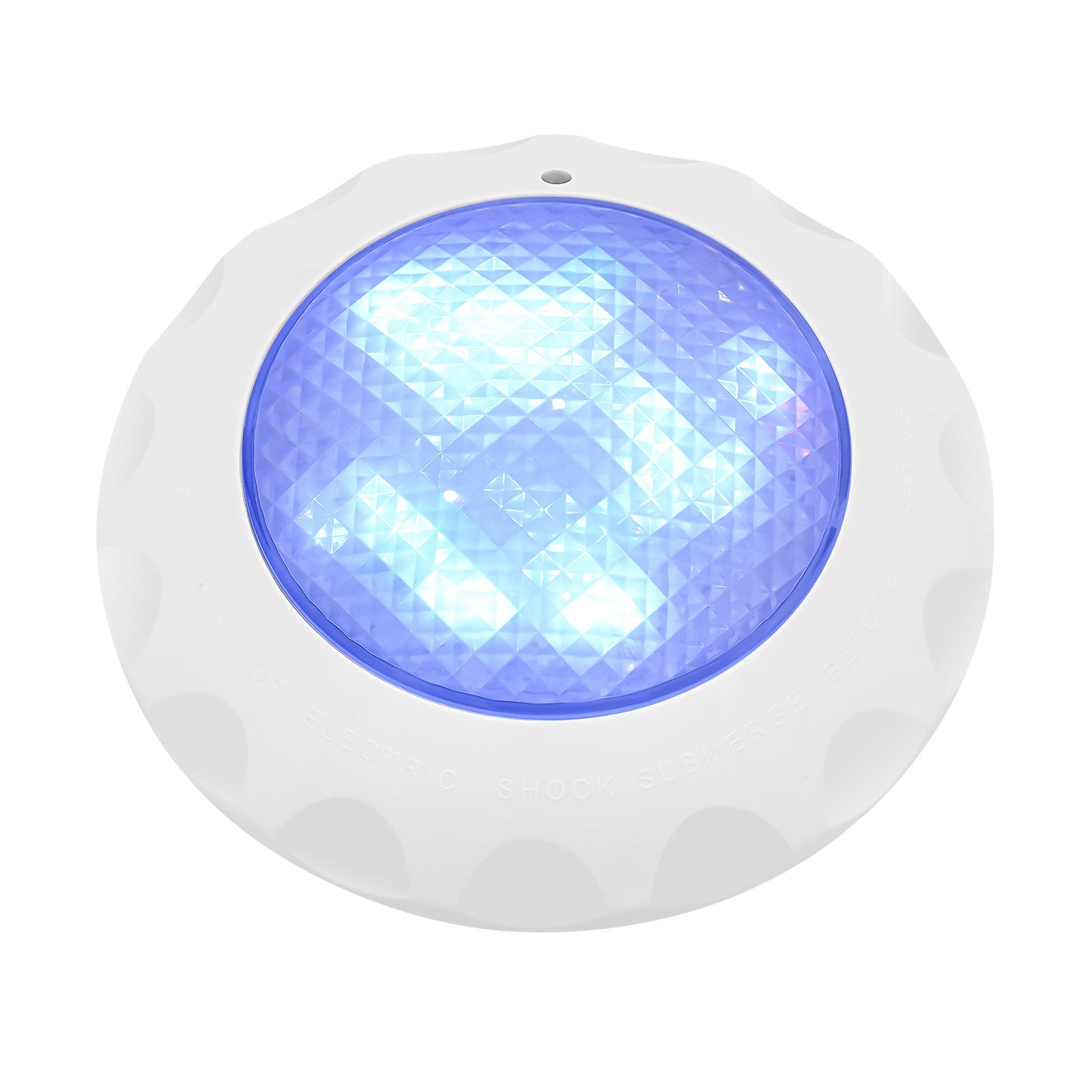 

45W RGB LED Swimming Pool Light IP68 Waterproof 3000LM with Remote Control 12 Modes for Outdoor Indoor Pools Spa білий