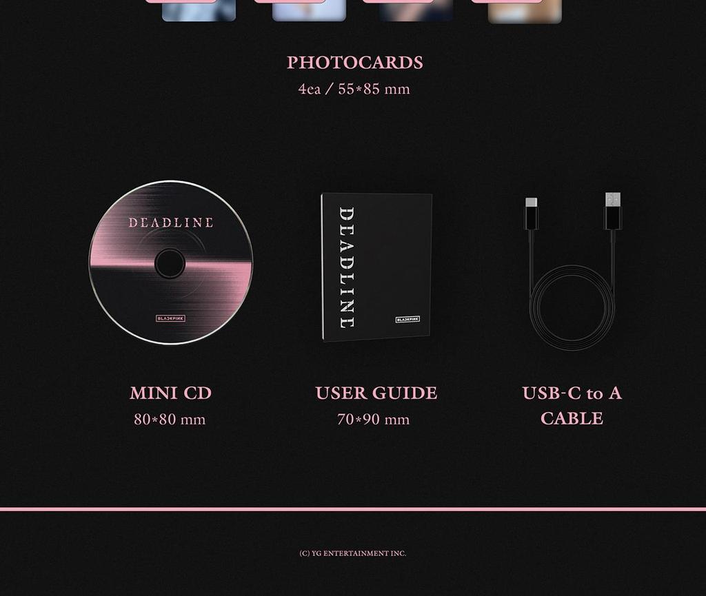 BLACKPINK [DEADLINE] 3. mini album (SVĚTLO PRO NÁLADU ver.)