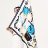 ONSZ Botanical Cotton Split Silk Scarf
