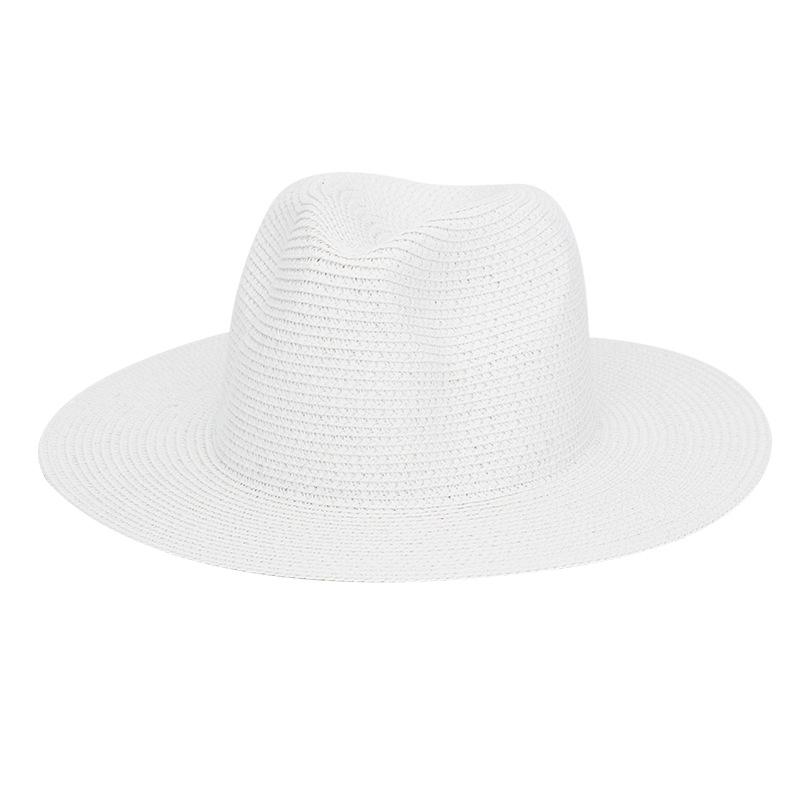 25-Farben Outdoor Vintage Stroh Cowboyhut für Reise und Strand Sonnenschutz