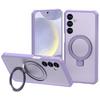 For Samsung Galaxy S25+ Case Compatible with MagSafe Kickstand TPU+PC Anti Drop Phone Cover