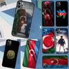 Azerbaijan Flag Case For Samsung Galaxy S25 Ultra S20 S21 S22 S24 S23 Ultra S9 S10 Plus S25 FE Cover Coque