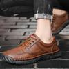 Fashion New Outdoor Handmade Mens Shoes Lightweight Fashion Mens Sneakers Breathable Men Casual Shoes Comfortable Mens Driving Shoes