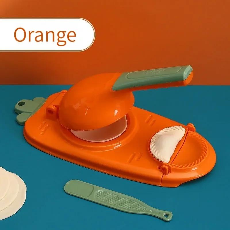 Dumpling Mold Pressure Manual Packaging Machine Dumpling Machine Two-in-one For Modeling Dumplings Baking Kitchen Accessories