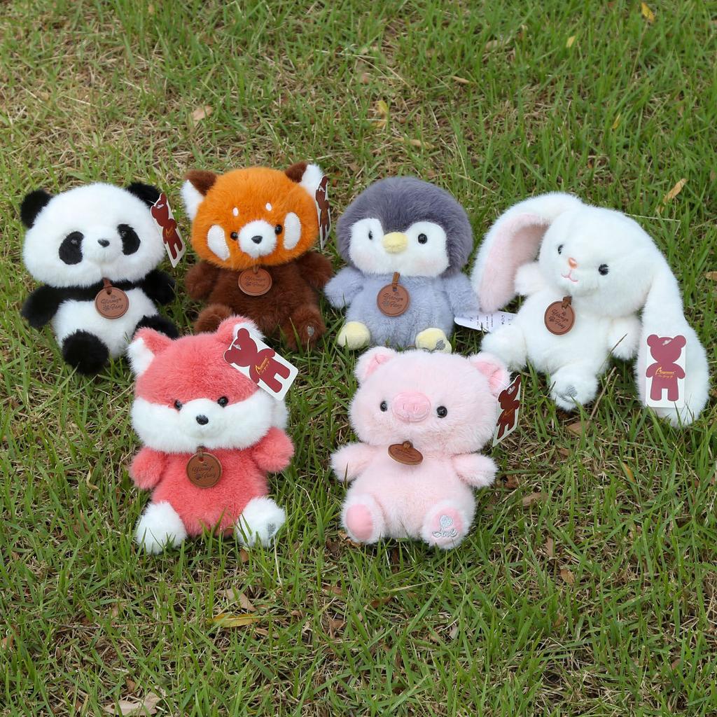 Animal Doll Plush Toy Birthday Gift for Girls Desk Companion Doll Study Partner Doll