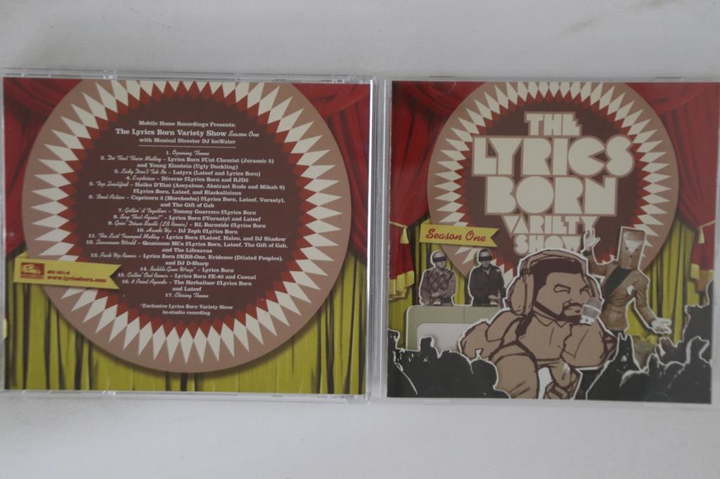 Mix CD LYRICS BORN - Lyrics Born Variety Show: Season On MH0012 MOBILE HOME 2005 US Rap & Hip-Hop/R&B Used