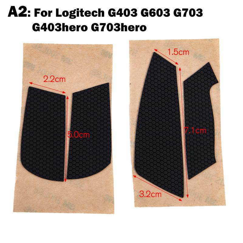 For Logitech G102 G305 G304 G402 G900 Mouse Anti-Slip Tape Sweat Resistant Pads