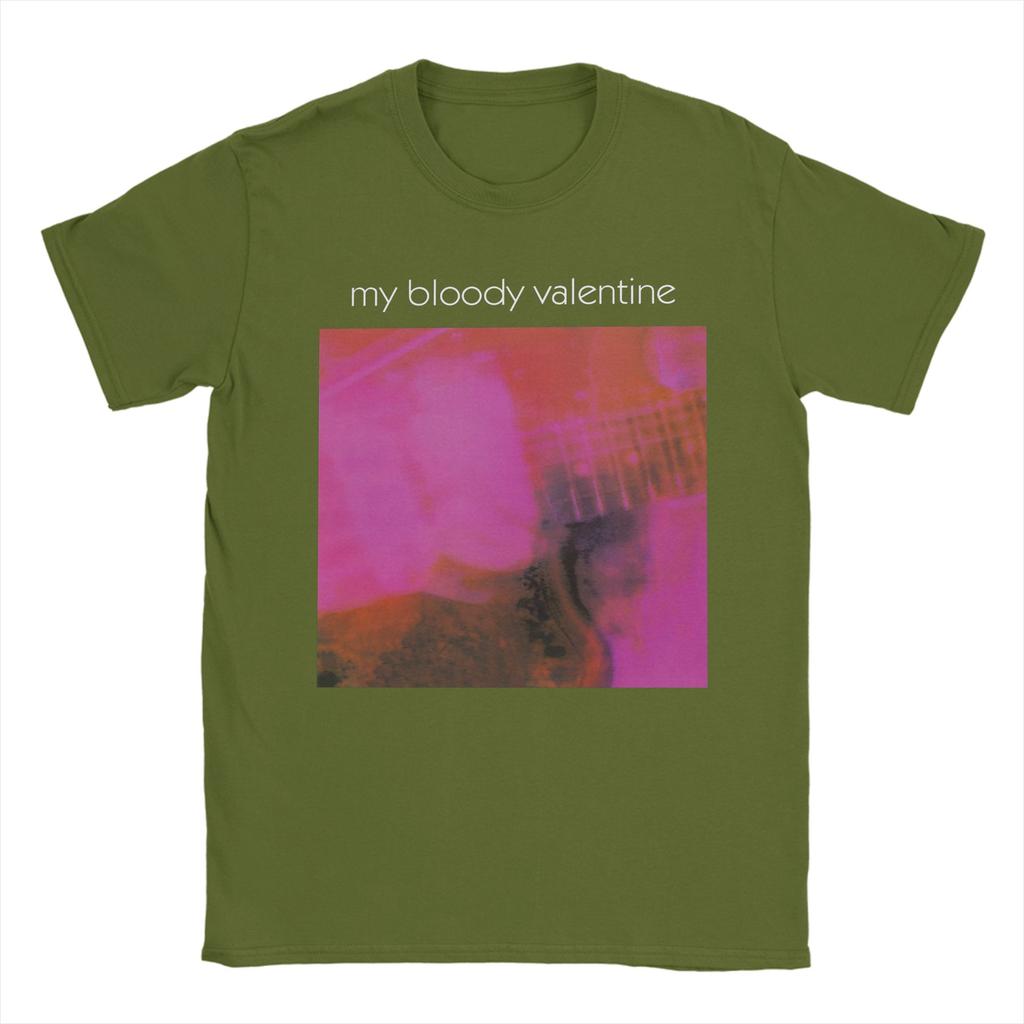 My Bloody Valentine T Shirt for Men Pure Cotton Hipster TShirts O Neck Tees Short Sleeve Tops Gift Idea