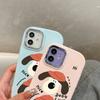 For iPhone 15 14 13 11ProMax 14 15 16 Samsung S25 S24 S23 S22 Redmi 10 13 14C Cartoon Black Cat Silver Edge Soft Liquid Silicone Protective Casing