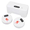 Electric Toilet Sensor Flush Kit with 2 Sensors 1800mAh Push Type Flush Automatic Touchless External Sensor Toilet Flusher Kit
