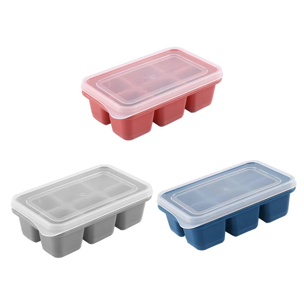 

Ice Trays Silicone Mold Reusable Honeycomb Ice Cube Maker Food Grade Ice Maker with Lids Popsicle Mould Mold
