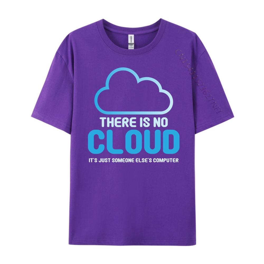 There Is No Cloud It Just Someone Else Computer Black T Shirt Camisas De Hombre