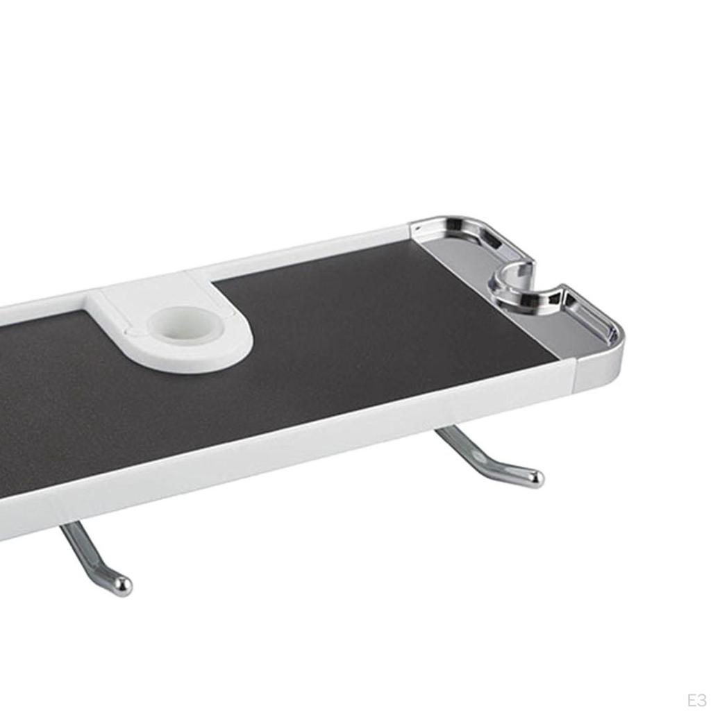 Shower Shelf Shampoo Holder Adjustable Shelves for Slide Bar Organizer Soap Dish