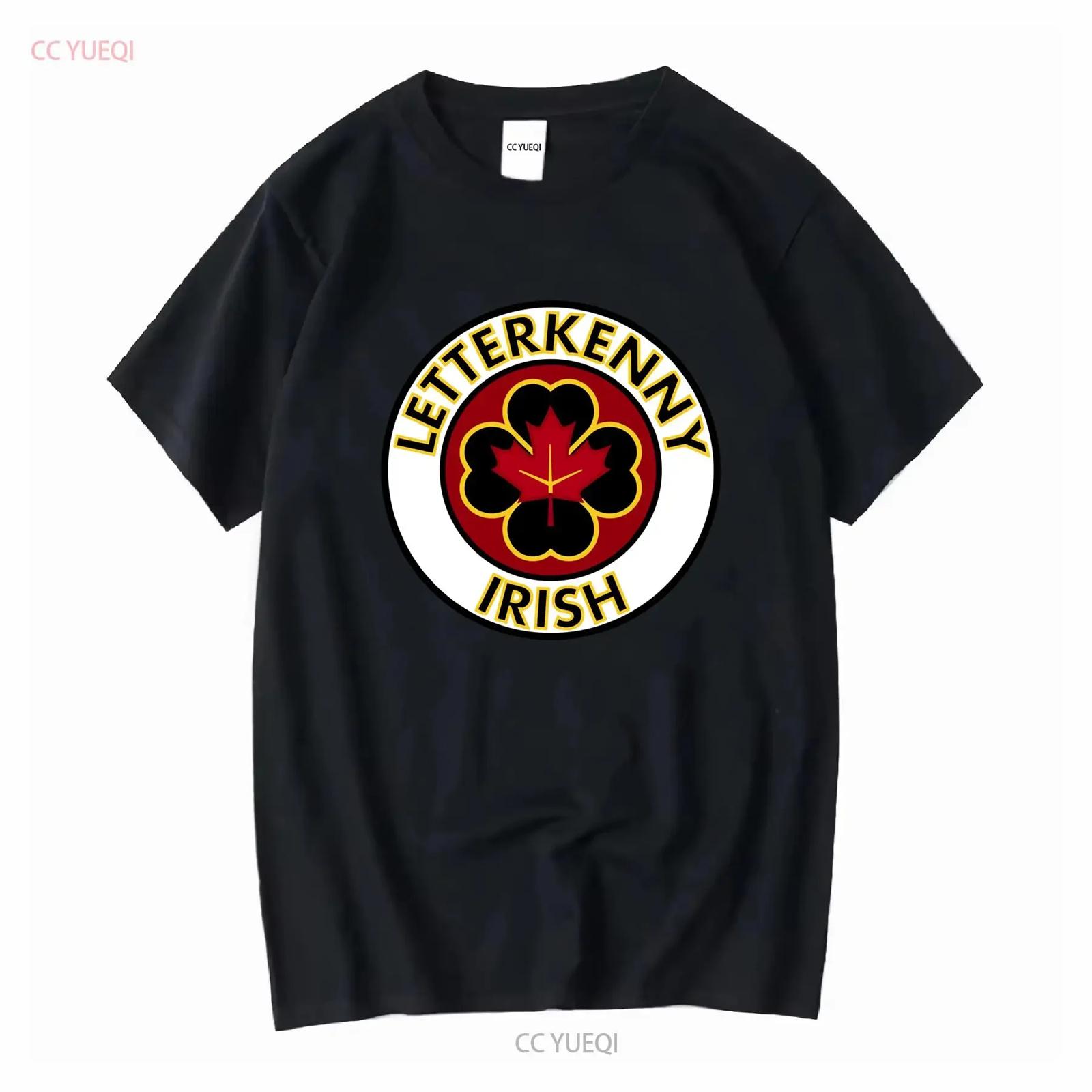 Очаровательная ирландская футболка Letterkenny Shamrocks на День Святого Патрика винтажная стираная повседневная универсальная уличная стильная унисекс S