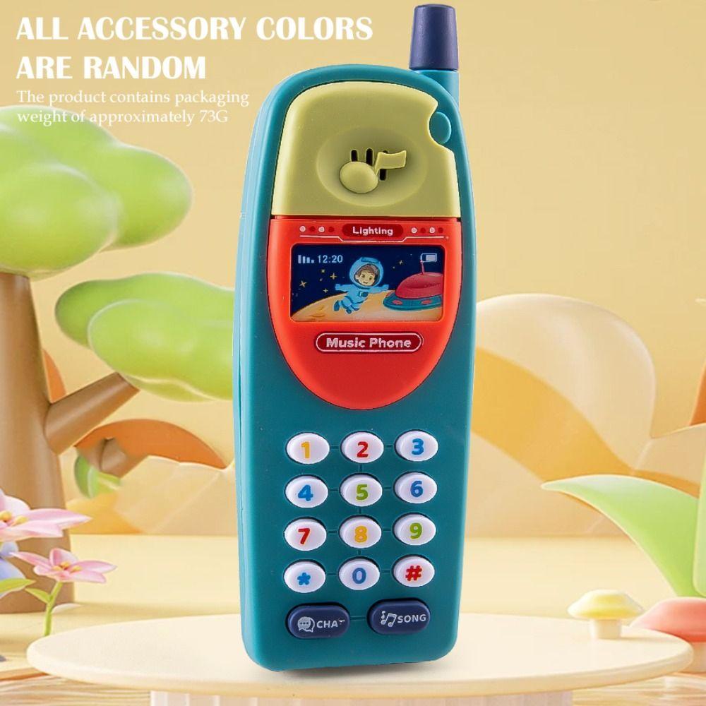 Simulation Kids Mobile Phone Toy Fun Music Baby Phone Toys Cell Phone Toy  Children Toy