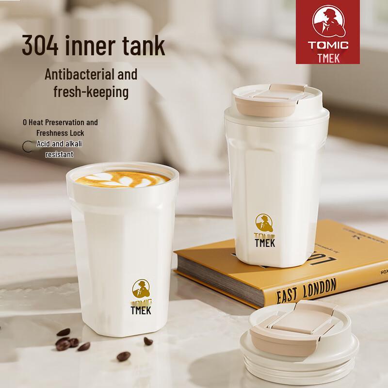 Temok TW60229 304 Stainless Steel Dual-Drink Thermal Water Bottle