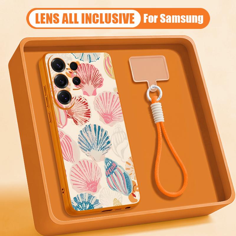Turtle Fish Print Case For Samsung S26 Ultra S25 FE S24 S24 Plus A57 A37 A17 A56 A36 A16 A55 A35 A15 A54 5G Hybrid Magnetic Matte Cover