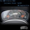 For BMW 5 Series G30 525 530 Navigation Screen  Trument Screen HD Tempered Film Screen Protection Patch Car Supplies