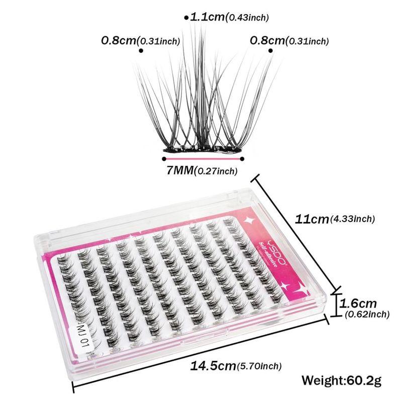 Lashie - Glue-free Multipack False Eyelashes Cluster