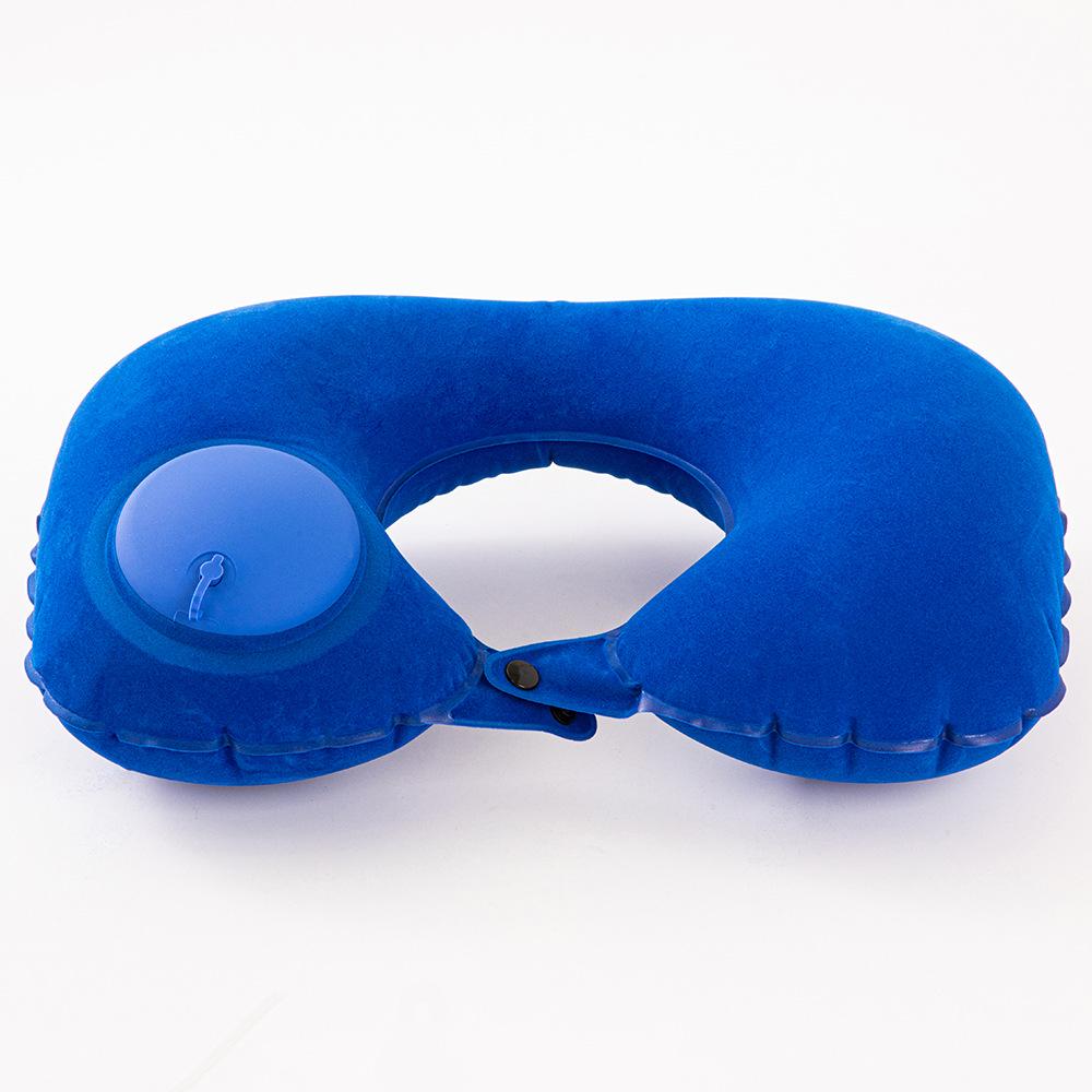 Milk Silk Inflatable U-Shaped Neck Pillow for Travel
