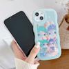 The Rabbit Family Pattern Soft TPU Shell Fashion Phone Case for iPhone Samsung Vivo Xiaomi Oppo