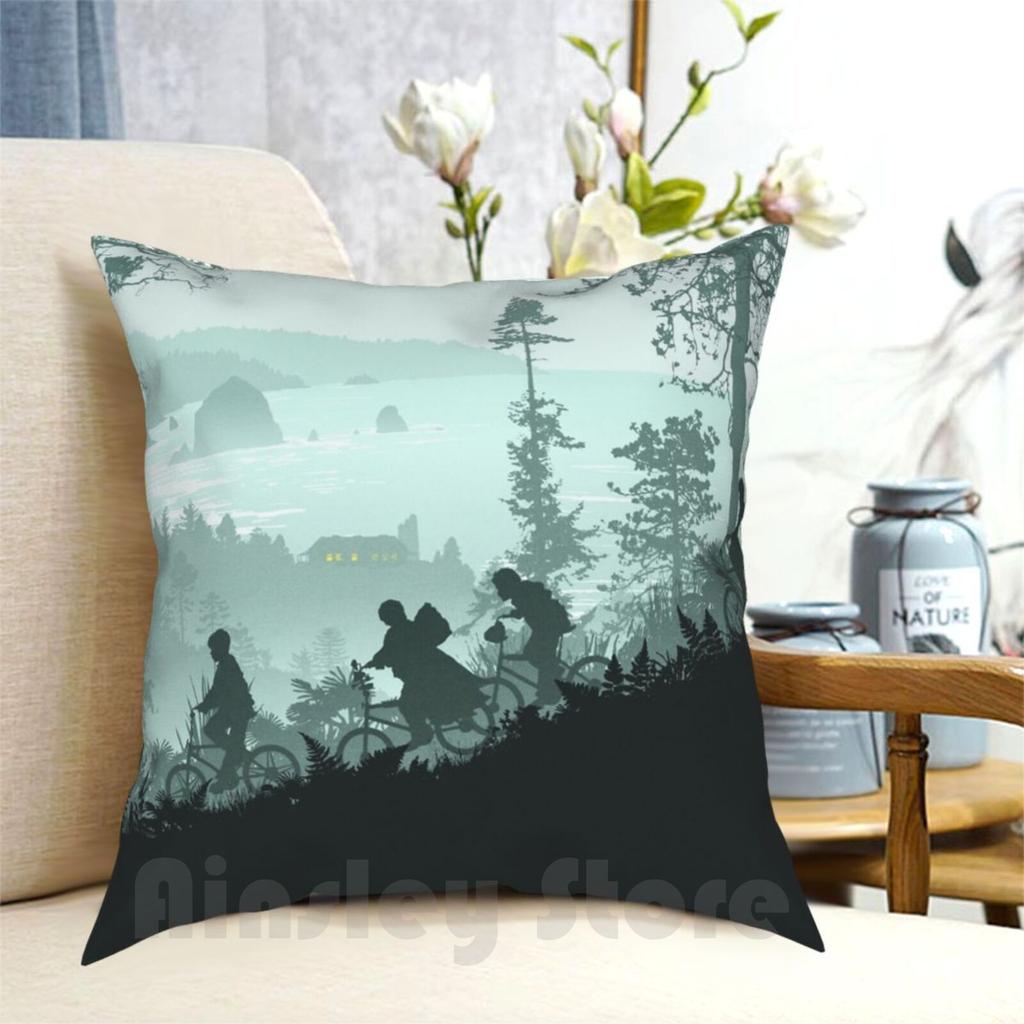 Pillow Case Printed Home Soft Throw Pillow Goonies Movie s Oregon Astoria Retro