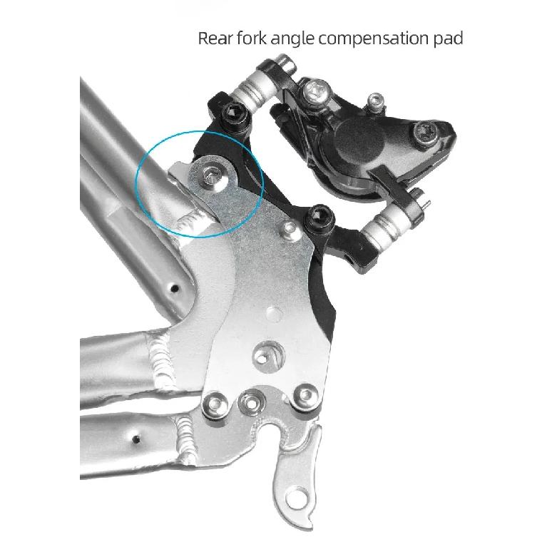 AXI Bike Disc Brake Adapter MTB Frame V Brake Mounting Converter Road Bicycle Rear Wheel Heavy Duty Conversion Accessories