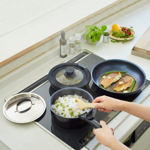 Vita Craft Easy Cooker 6-Piece Set, Black