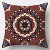 Mode Retro Kunst Boho Stil Muster Gedruckt Weicher Quadratischer Kissenbezug Polyester Kissenbezug Kissenbezug Wohnzimmer Heimdeko