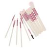 14-teiliges Make-up-Pinsel-Set, tragbar, für Foundation, Puder, Rouge, Concealer, synthetische Borsten, Make-up-Pinsel