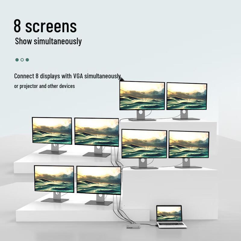 MT-viki 1-to-8 VGA Video Splitter