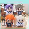 Lock Blue Animation Plush Keychain Bag Charm Super Soft Pp Collectors Cotton