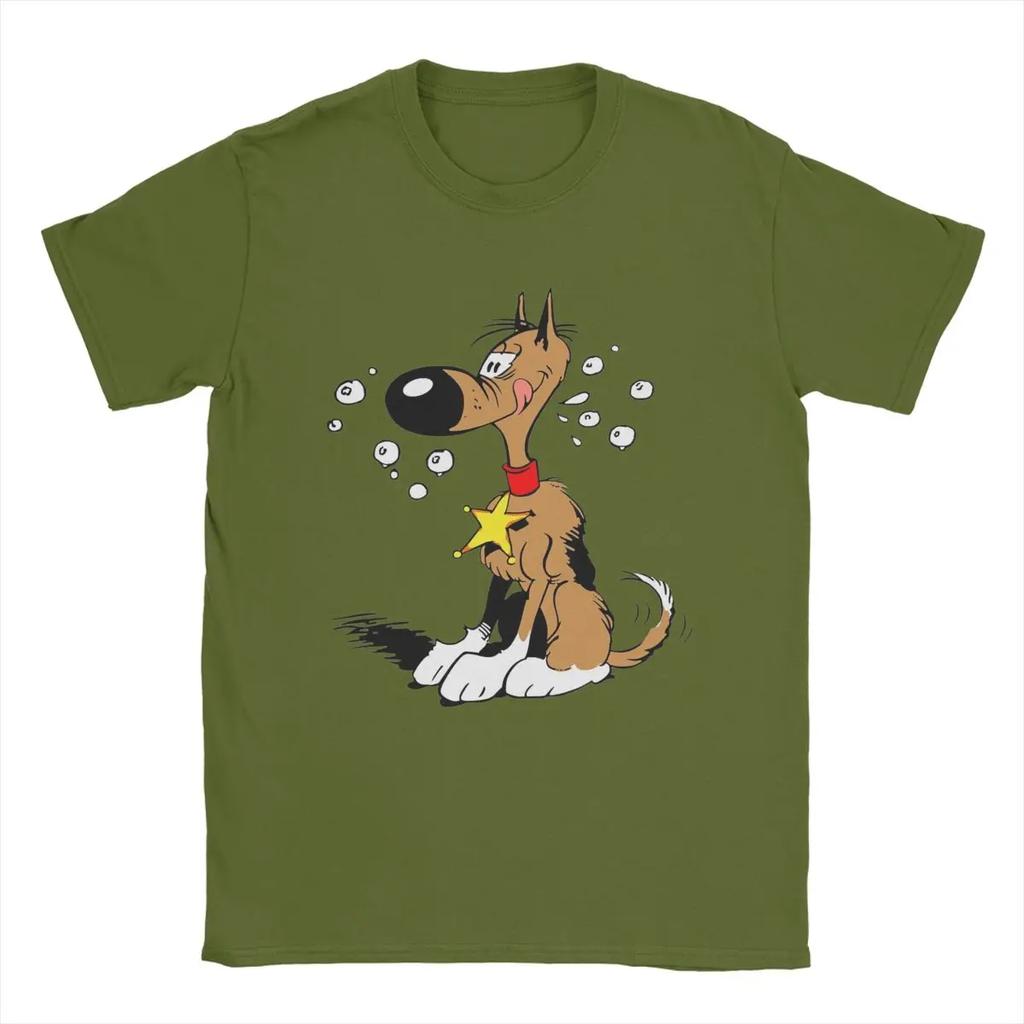 Pánské tričko Rataplan Lucky Luke, vintage styl, 100% bavlna, tričko s kulatým výstřihem, krátký rukáv, velikost 6XL