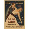 La La Land Retro Music Film Poster - Kraft Paper Wall Decor Mural