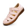 Sandals women's summer 2025 new popular Roman flat-bottomed woven soft-soled lightweight mother non-slip beach shoes